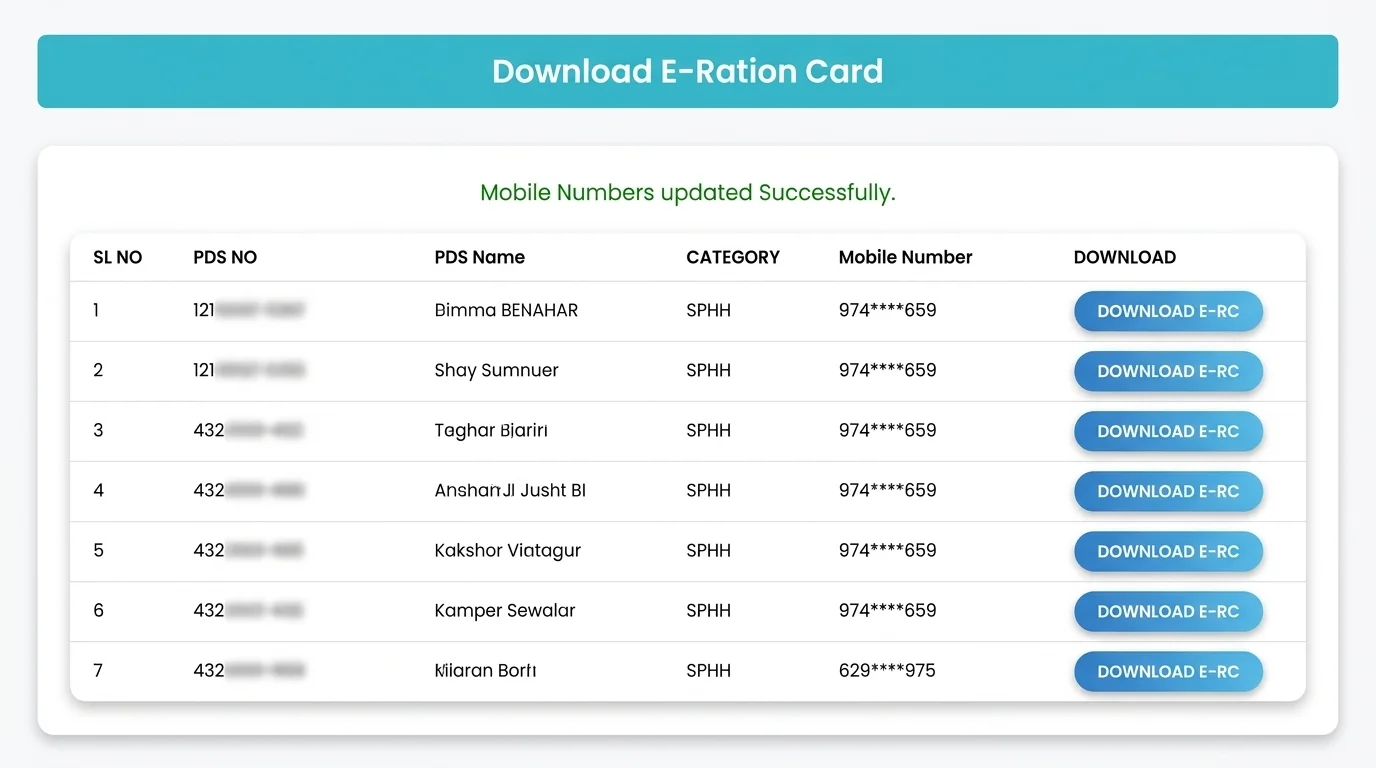 Bihar RCMS New Member Personal Details Form Page 7