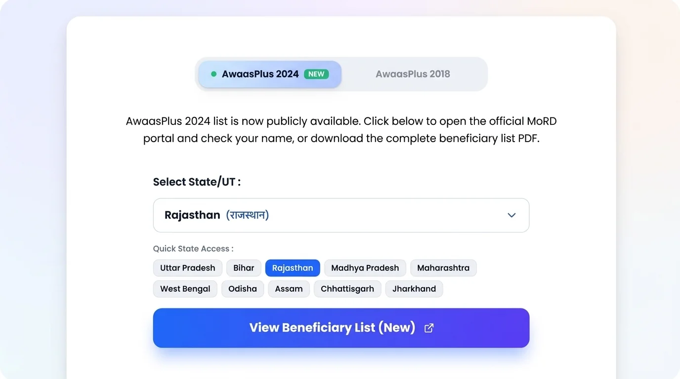 Smart PDS NFSA Criteria and Upload Screen