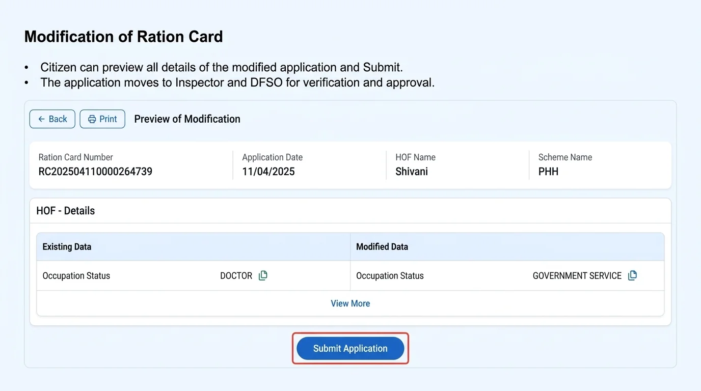 Select E-EPIC Download option on ECI dashboard