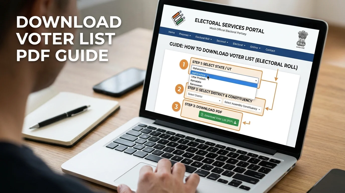 Official ECI Electoral Roll 2026 Interface and Steps